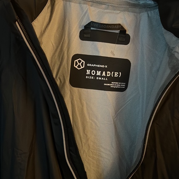 New Graphene-X Nomad (E) Mens Wind Jacket S Unique - Picture 2 of 3
